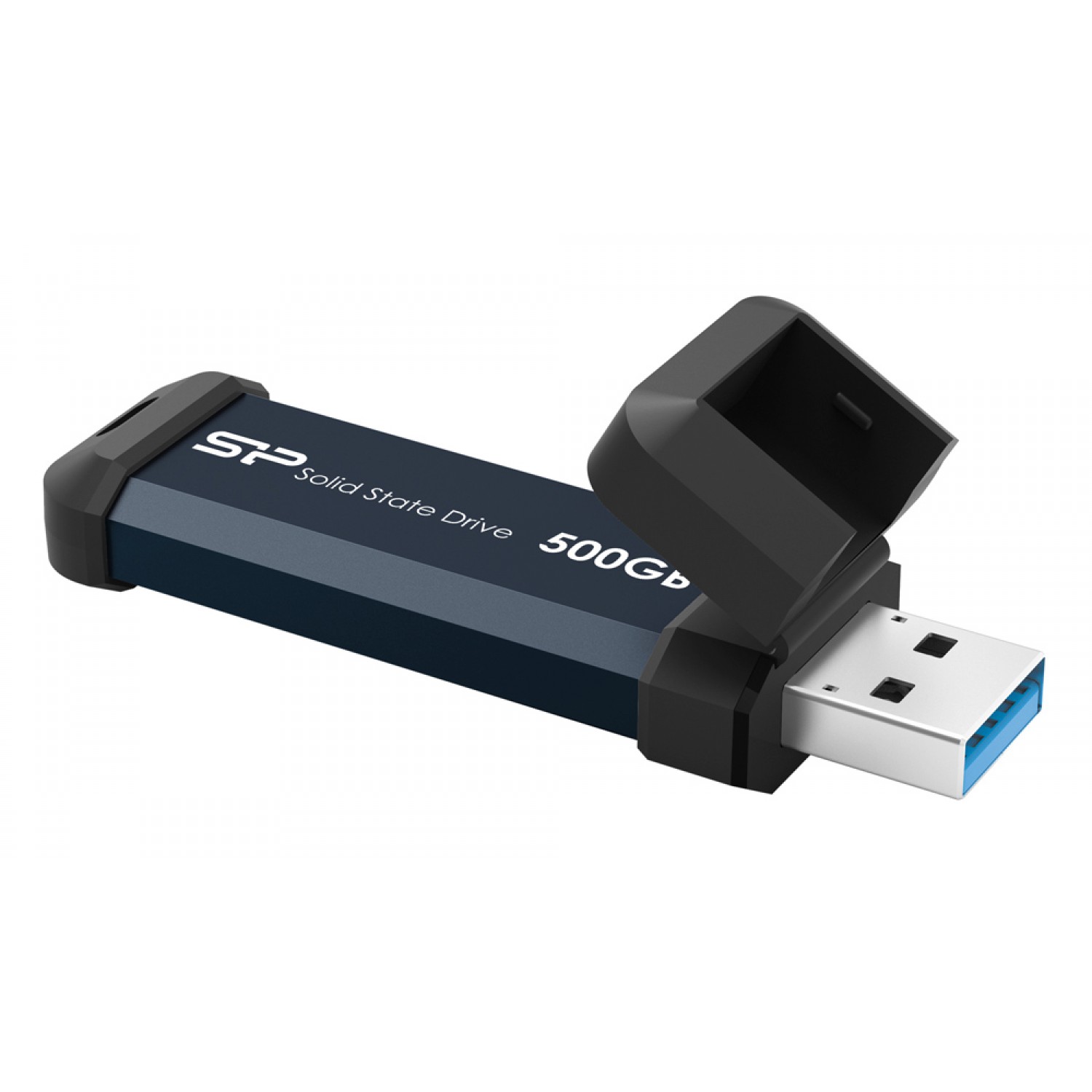 SILICON POWER USB Flash Drive MS60, 500GB, 600/500MBps, μπλε SILICON POWER USB Flash Drive MS60, 500GB, 600/500MBps, μπλε