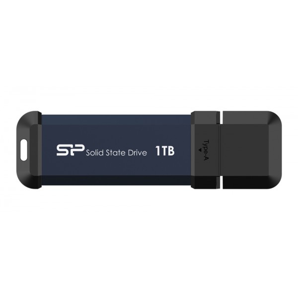 SILICON POWER USB Flash Drive MS60, 1TB, 600/500MBps, μπλε SILICON POWER USB Flash Drive MS60, 1TB, 600/500MBps, μπλε
