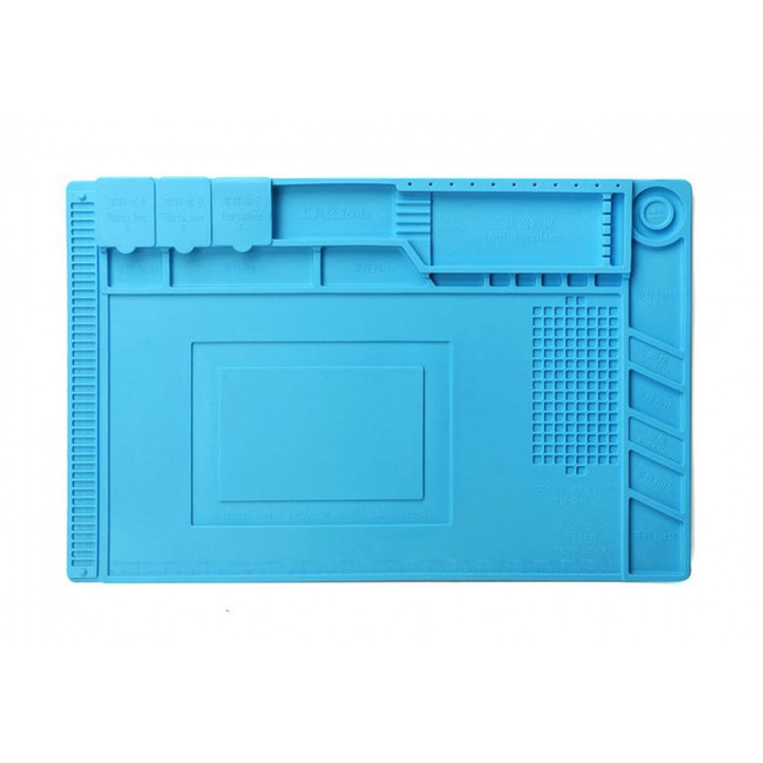 BEST βάση εργασίας S-160, αντιστατική, ελαστική, 30 x 45cm, μπλε BEST βάση εργασίας S-160, αντιστατική, ελαστική, 30 x 45cm, μπλε