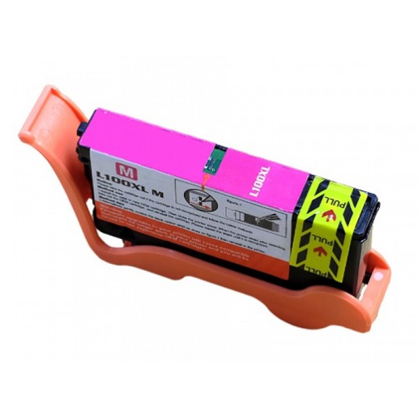 G & G Συμβατό InkJet για Lexmark 100 XL, 9.6ml, Magenta