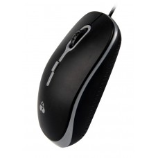 POWERTECH Ενσύρματο ποντίκι, Οπτικό, 1600DPI, USB, 1.35m, Μαύρο-Γκρι