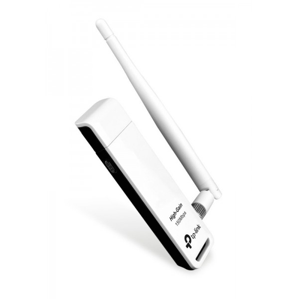 TP-LINK 150Mbps Ασύρματο USB Adapter Υψηλής Απολαβής TL-WN722N, Ver. 3.2 TP-LINK 150Mbps Ασύρματο USB Adapter Υψηλής Απολαβής TL-WN722N, Ver. 3.2