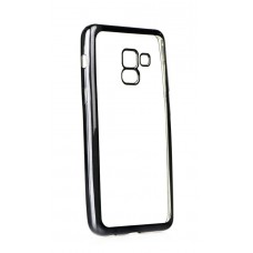 POWERTECH Θήκη Metal TPU για Samsung Galaxy A8 2018, διάφανη