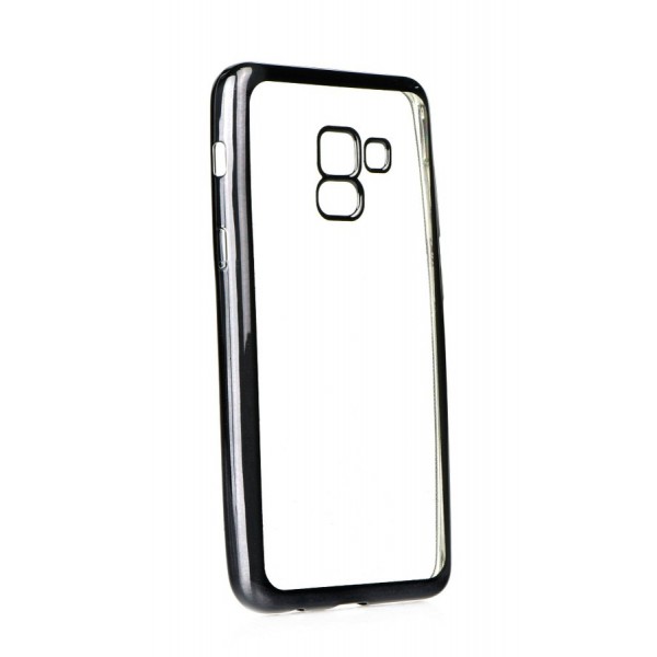 POWERTECH Θήκη Metal TPU για Samsung Galaxy A8 2018, διάφανη POWERTECH Θήκη Metal TPU για Samsung Galaxy A8 2018, διάφανη