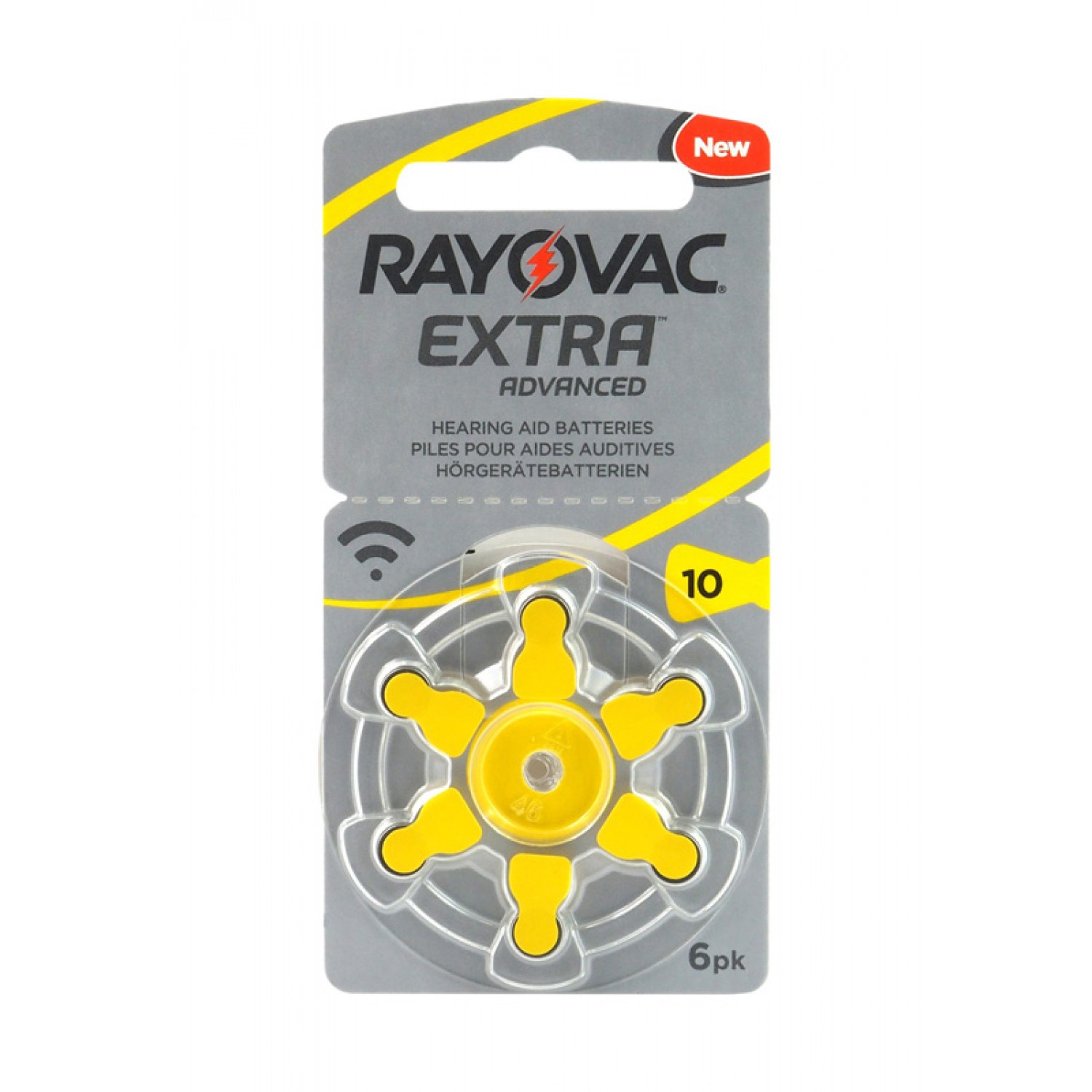 RAYOVAC μπαταρίες ακουστικών βαρηκοΐας 10MF, mercury free, 1.45V, 6τμχ RAYOVAC μπαταρίες ακουστικών βαρηκοΐας 10MF, mercury free, 1.45V, 6τμχ