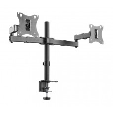 BRATECK Βάση γραφείου LDT24-C024 για 2 οθόνες 17" - 27", 2x  7kg