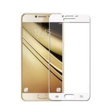 POWERTECH Tempered Glass 3D Full Face για Samsung J2 Pro 2018, λευκό