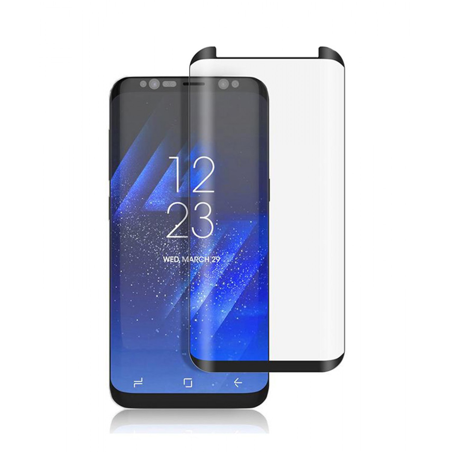 POWERTECH Tempered Glass 3D, Mini, Full glue, για Samsung S8, μαύρο POWERTECH Tempered Glass 3D, Mini, Full glue, για Samsung S8, μαύρο