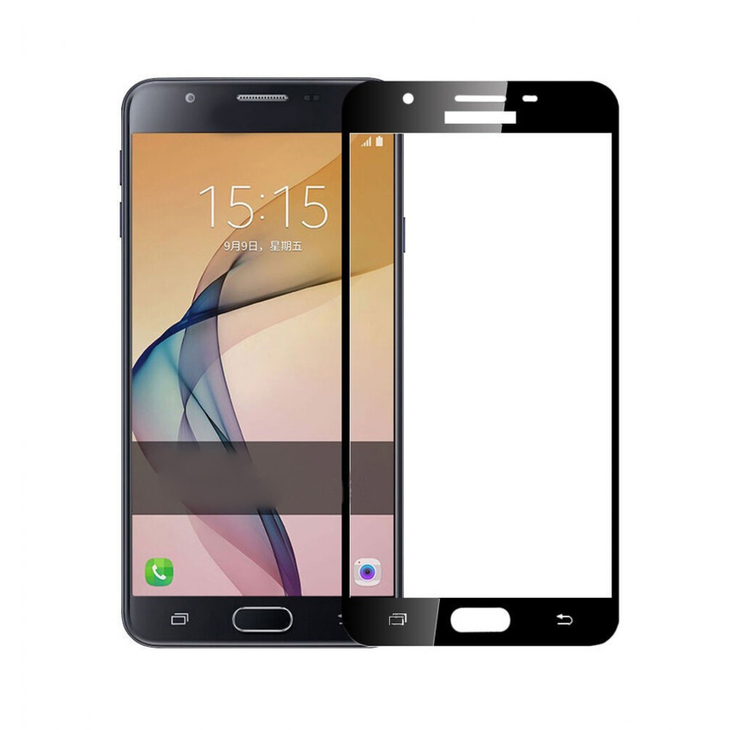 POWERTECH Tempered Glass 3D Full Face για Samsung J2 Pro 2018, Black POWERTECH Tempered Glass 3D Full Face για Samsung J2 Pro 2018, Black
