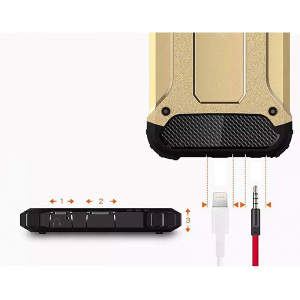 POWERTECH θήκη Hybrid Protect για Xiaomi Redmi Note 5A, μπλε