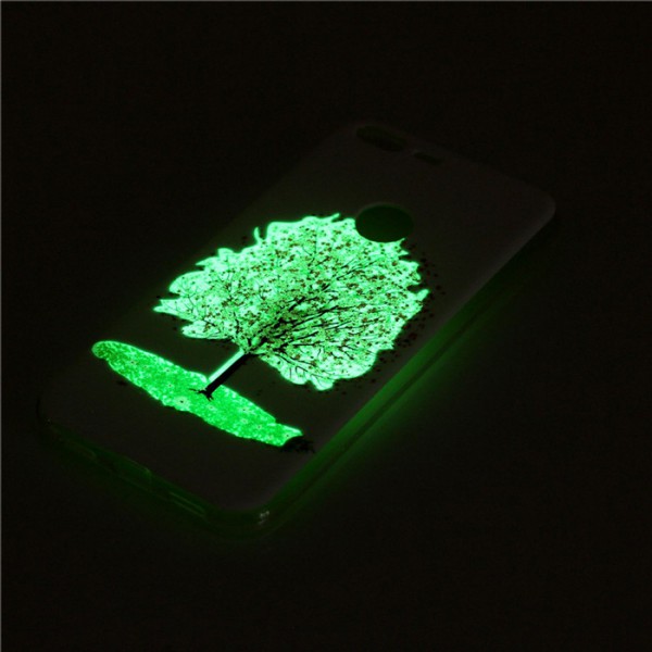 POWERTECH Θήκη Glowing TPU για iPhone X, tree, λευκή