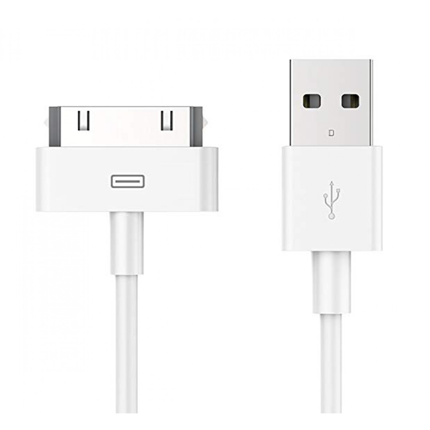 POWERTECH Καλώδιο USB 2.0 σε iPad & iPhone 4/4S CAB-U024, λευκό, 1m POWERTECH Καλώδιο USB 2.0 σε iPad & iPhone 4/4S CAB-U024, λευκό, 1m