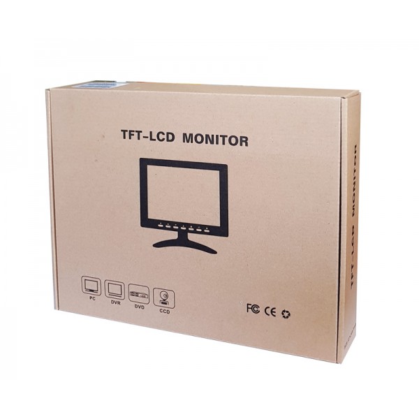 POWERTECH Οθόνη LCD-TFT M-8000B 8", 1024 x 768px, VGA POWERTECH Οθόνη LCD-TFT M-8000B 8", 1024 x 768px, VGA
