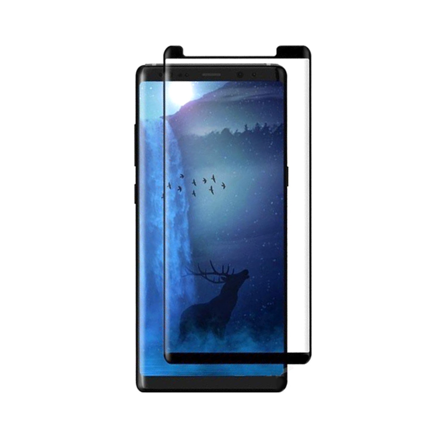 POWERTECH Tempered Glass 3D για Samsung Note 9, mini, full glue, μαύρο POWERTECH Tempered Glass 3D για Samsung Note 9, mini, full glue, μαύρο