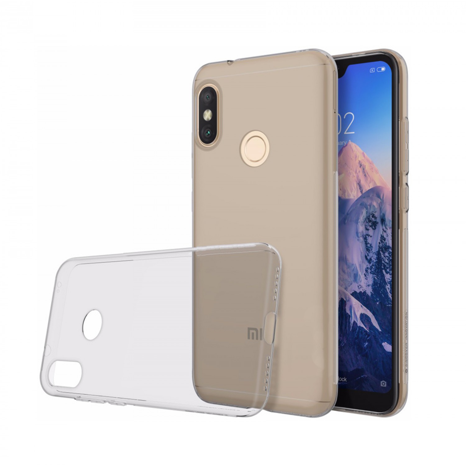 POWERTECH Θήκη Ultra Slim για Xiaomi Mi A2 Lite/Redmi 6 Pro, διάφανη POWERTECH Θήκη Ultra Slim για Xiaomi Mi A2 Lite/Redmi 6 Pro, διάφανη