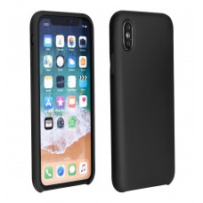 POWERTECH Θήκη Silicon Velvet MOB-1118 για iPhone XR, μαύρη