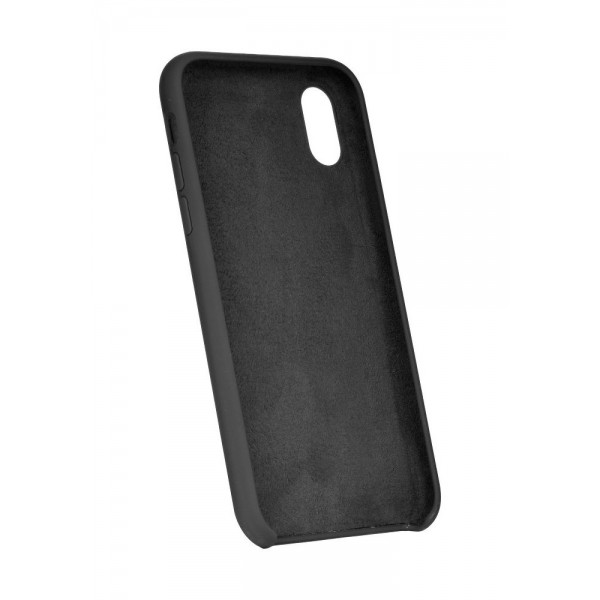 POWERTECH Θήκη Silicon Velvet MOB-1130 για Samsung S9 Plus, μαύρη