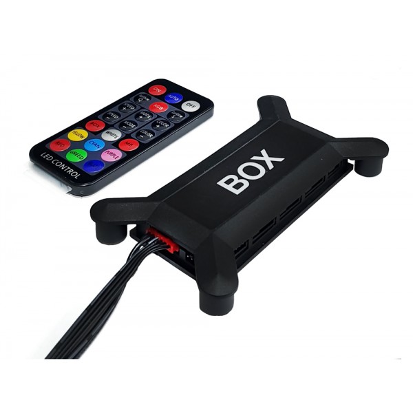 POWERTECH LED Controller Box PT-911, με ασύρματο χειριστήριο POWERTECH LED Controller Box PT-911, με ασύρματο χειριστήριο