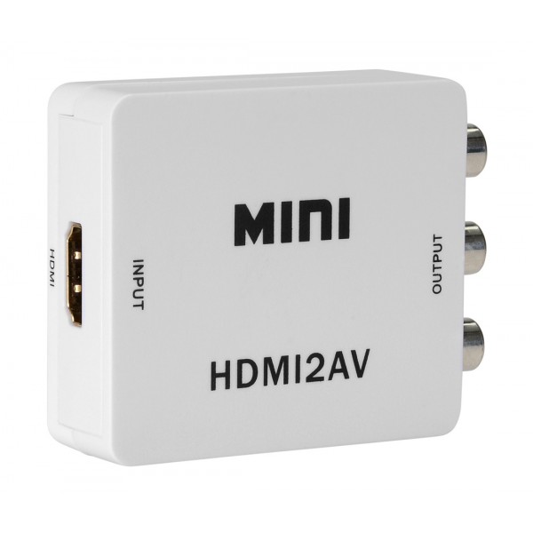 POWERTECH HD Video Converter CAB-H082 από HDMI σε 3x RCA, Full HD POWERTECH HD Video Converter CAB-H082 από HDMI σε 3x RCA, Full HD
