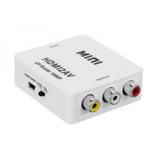 POWERTECH HD Video Converter CAB-H082 από HDMI σε 3x RCA, Full HD POWERTECH HD Video Converter CAB-H082 από HDMI σε 3x RCA, Full HD