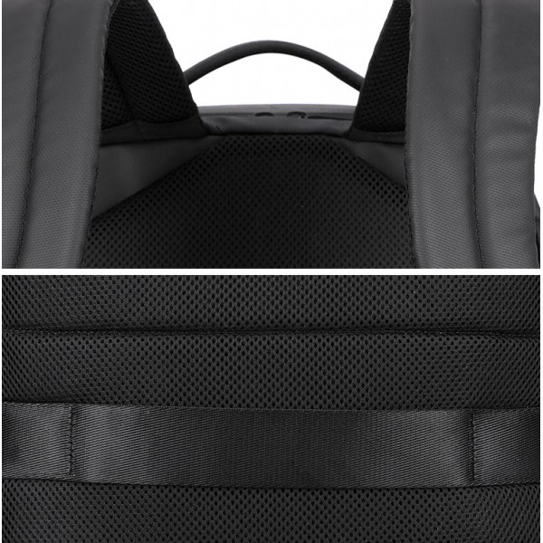 ARCTIC HUNTER τσάντα πλάτης 1500346-BK με θήκη laptop 15.6", μαύρη ARCTIC HUNTER τσάντα πλάτης 1500346-BK με θήκη laptop 15.6", μαύρη