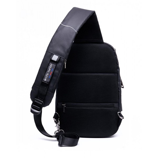 ARCTIC HUNTER Τσάντα Crossbody XB-00081-BK, USB, μαύρη ARCTIC HUNTER Τσάντα Crossbody XB-00081-BK, USB, μαύρη