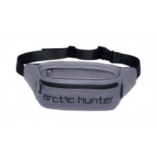 ARCTIC HUNTER τσάντα μέσης YB14000-1-LG, αδιάβροχη, ανοιχτό γκρι