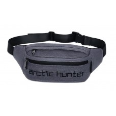 ARCTIC HUNTER τσάντα μέσης YB14000-1-DG, αδιάβροχη, σκούρο γκρι