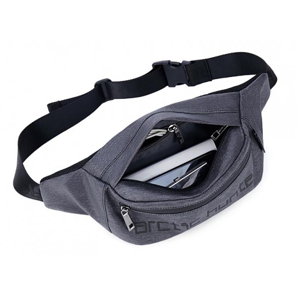 ARCTIC HUNTER τσάντα μέσης YB14000-1-DG, αδιάβροχη, σκούρο γκρι