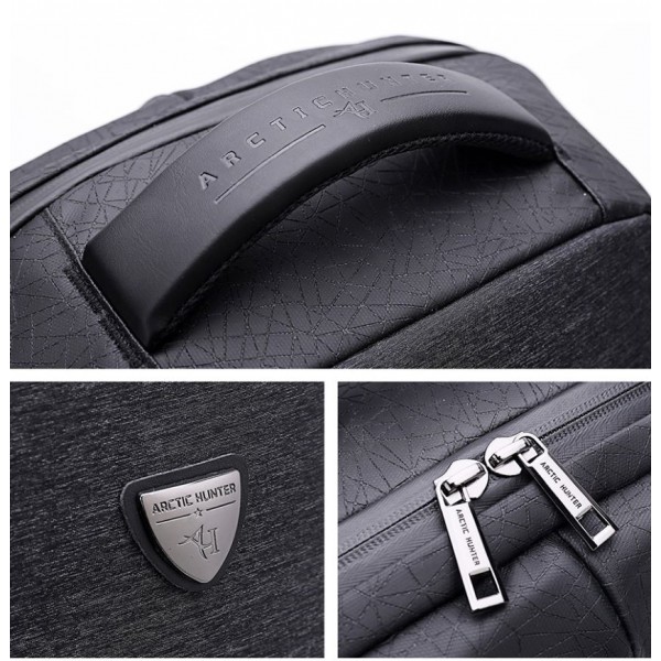 ARCTIC HUNTER τσάντα πλάτης B00193-BL με θήκη laptop 15.6, μπλε