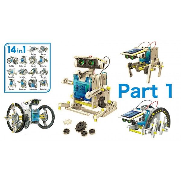 Εκπαιδευτικό robot kit AG211B, 14 σε 1, Ηλιακό Εκπαιδευτικό robot kit AG211B, 14 σε 1, Ηλιακό