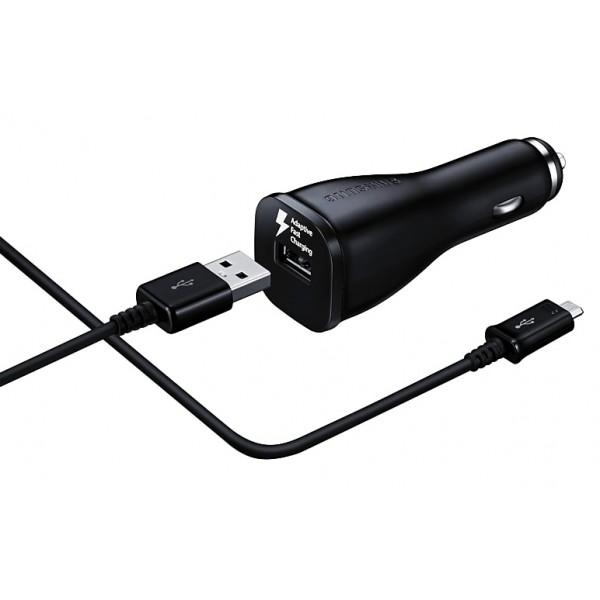 SAMSUNG Φορτιστής αυτοκινήτου EP-LN915U, Micro USB, 15W 2A, μαύρο SAMSUNG Φορτιστής αυτοκινήτου EP-LN915U, Micro USB, 15W 2A, μαύρο