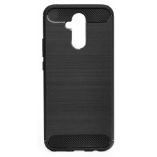 POWERTECH Θήκη Carbon Flexible MOB-1213 για Huawei Mate 20 Lite, μαύρη