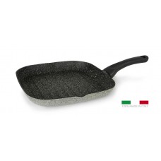 FLONAL Γκριλιέρα αντικολλητική Pietra Viva 28 x 28cm με λαβή βακελίτη