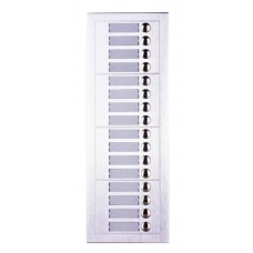 PAILI Επέκταση θυροτηλεόρασης PL619-16E 16 κουδουνιών, εντοιχιζόμενη