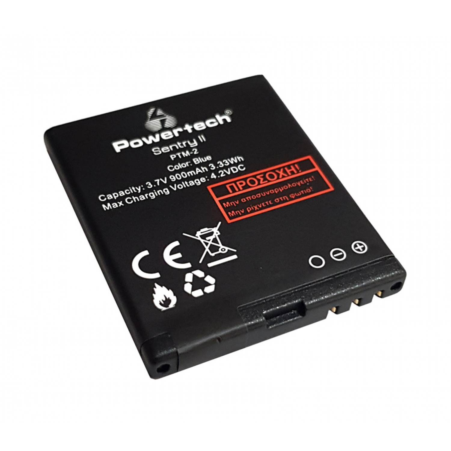 POWERTECH μπαταρία SP-PTM2-BAT για κινητό Sentry II & IV, 