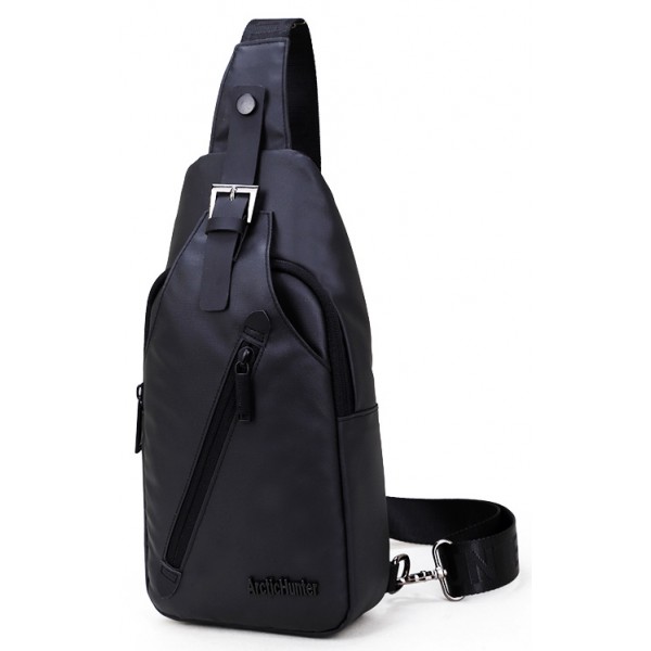 ARCTIC HUNTER τσάντα Crossbody XB13006-BK, μαύρη ARCTIC HUNTER τσάντα Crossbody XB13006-BK, μαύρη