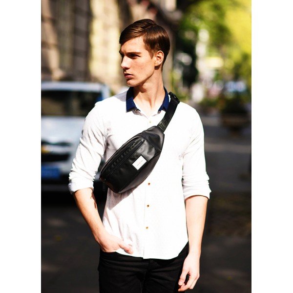 ARCTIC HUNTER τσάντα μέσης YB14001-BK, μαύρη ARCTIC HUNTER τσάντα μέσης YB14001-BK, μαύρη