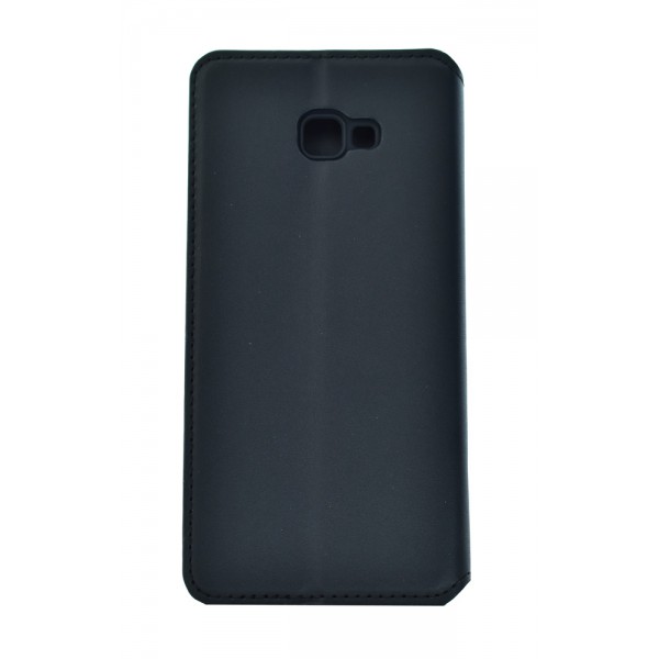 POWERTECH Θήκη Slim Leather για Samsung J4 Plus 2018, μαύρη POWERTECH Θήκη Slim Leather για Samsung J4 Plus 2018, μαύρη