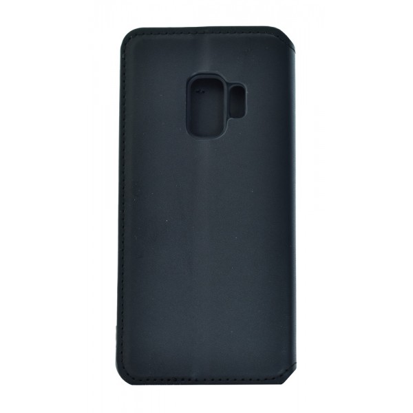 POWERTECH Θήκη Slim Leather για Samsung S9, μαύρη POWERTECH Θήκη Slim Leather για Samsung S9, μαύρη