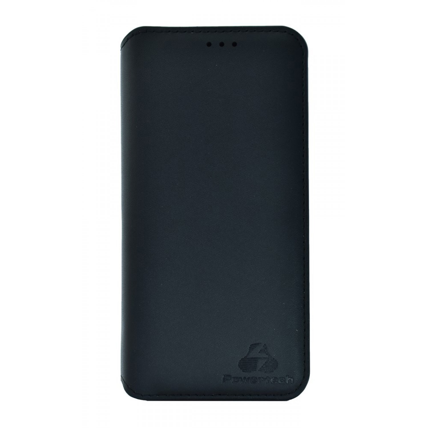 POWERTECH Θήκη Slim Leather για Samsung A6 Plus 2018, μαύρη