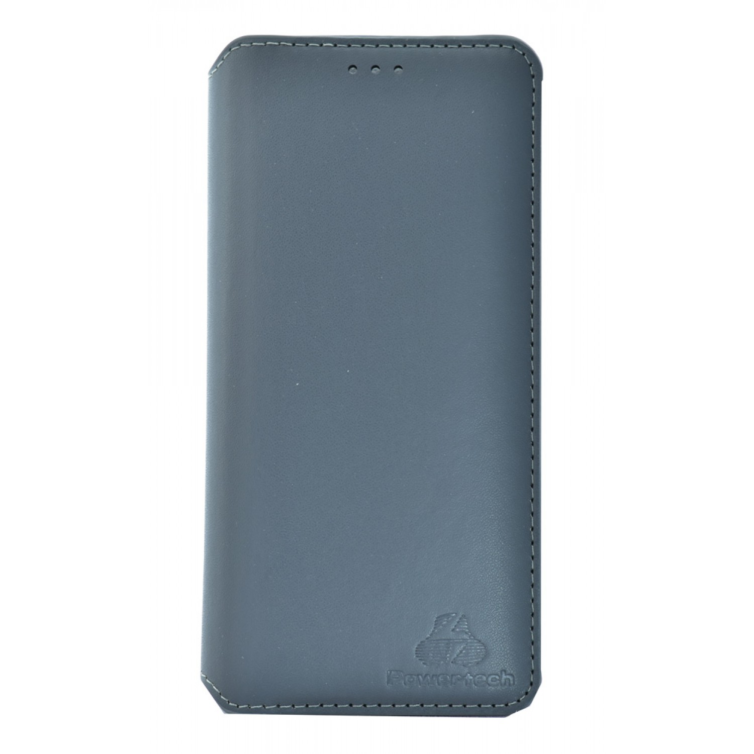 POWERTECH Θήκη Slim Leather για Samsung A6 2018, γκρι
