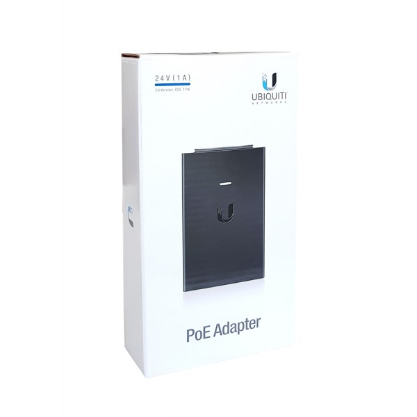 UBIQUITI PoE Adapter POE-24-24W, 24V, 1A, 24W, με power cable UBIQUITI PoE Adapter POE-24-24W, 24V, 1A, 24W, με power cable