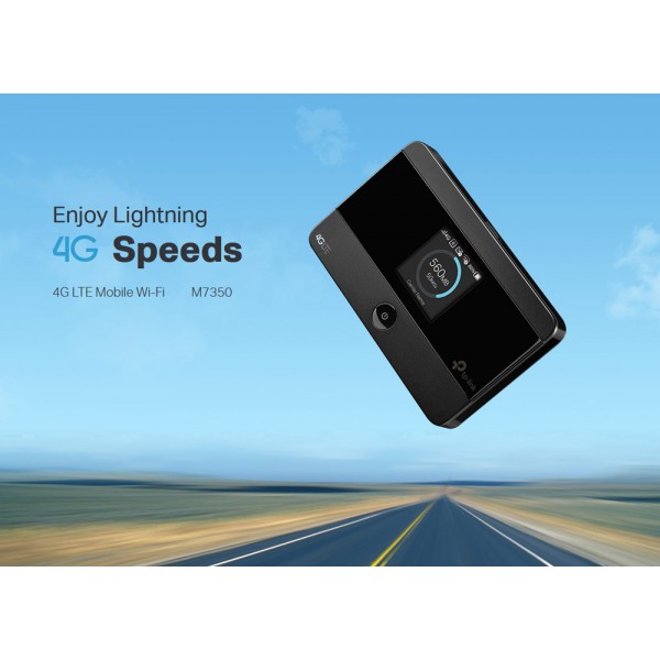 TP-LINK Advanced Mobile WiFi 4G Modem M7350, 2000mAh, Ver. 5.0 TP-LINK Advanced Mobile WiFi 4G Modem M7350, 2000mAh, Ver. 5.0