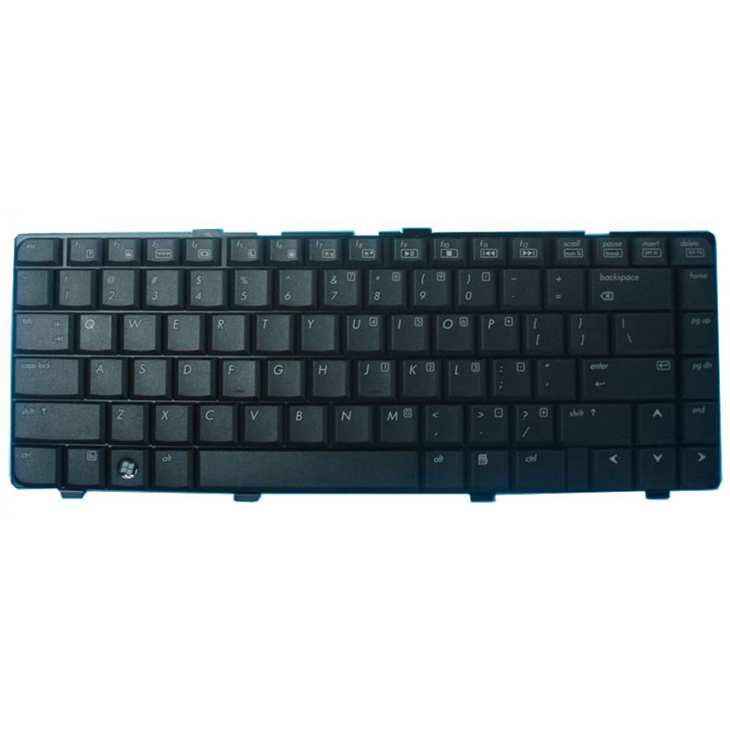 Πληκτρολόγιο για HP DV6000/DV6100/DV6200/DV6300/DV6400, US, ασημί