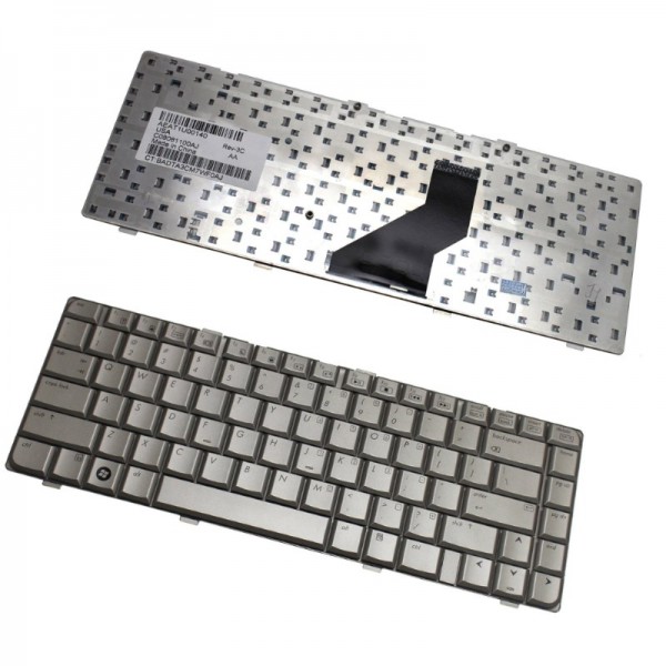 Πληκτρολόγιο για HP DV6000/DV6100/DV6200/DV6300/DV6400, US, ασημί