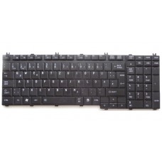 Πληκτρολόγιο για Toshiba Satellite P300/L350/L350D/L500, US, μαύρο