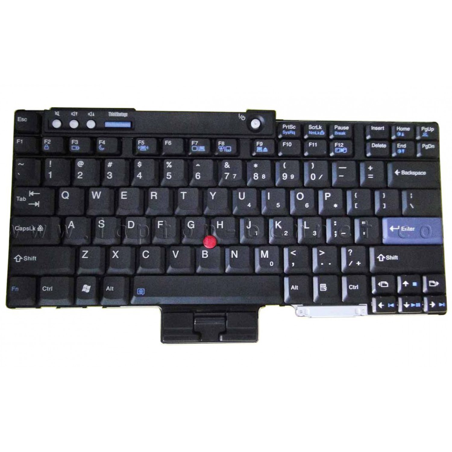 Πληκτρολόγιο για Lenovo Thinkpad R61e, μαύρο Πληκτρολόγιο για Lenovo Thinkpad R61e, μαύρο