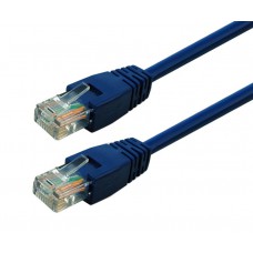 POWERTECH καλώδιο UTP Cat 6e CAB-N016, 1m, μπλε