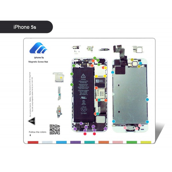 BEST Μαγνητικό υπόστρωμα διαχείρισης βιδών BST-111-IP5S, για iPhone 5S BEST Μαγνητικό υπόστρωμα διαχείρισης βιδών BST-111-IP5S, για iPhone 5S